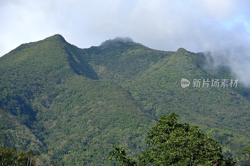 Hibok-Hibok 火山，甘米银，菲律宾